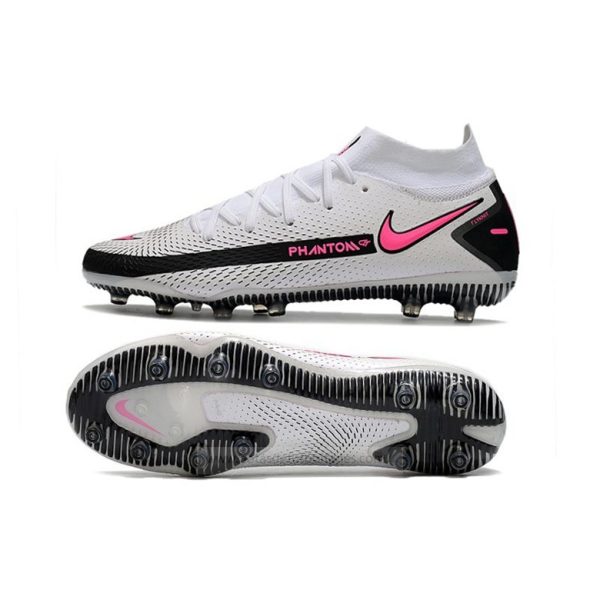 Nike Phantom GT Elite DF AG Pro Daybreak Blanco Rosa Negro